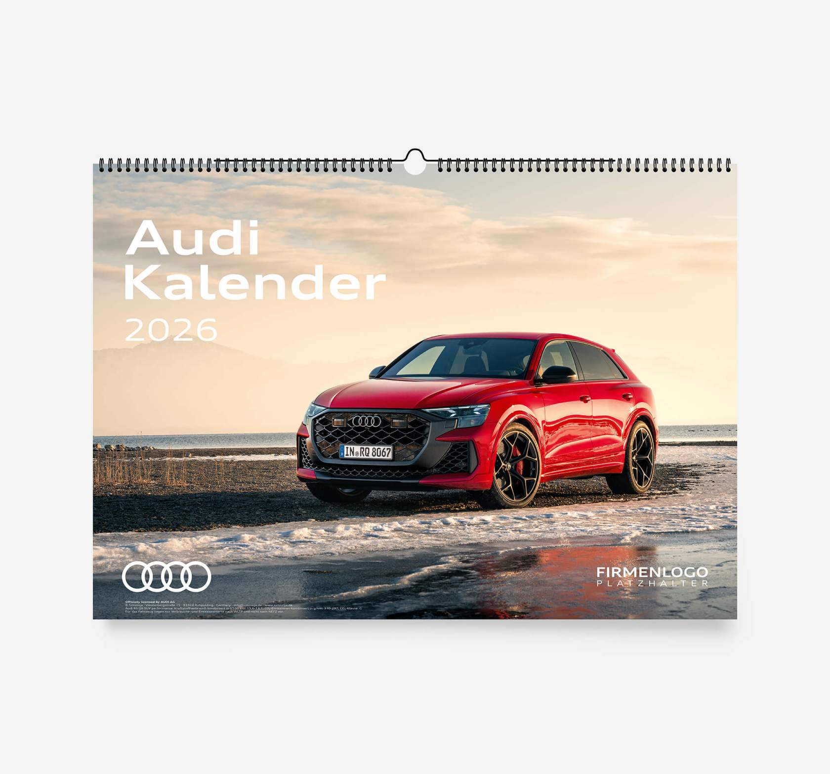 Audi Kalender 2026, DIN A2