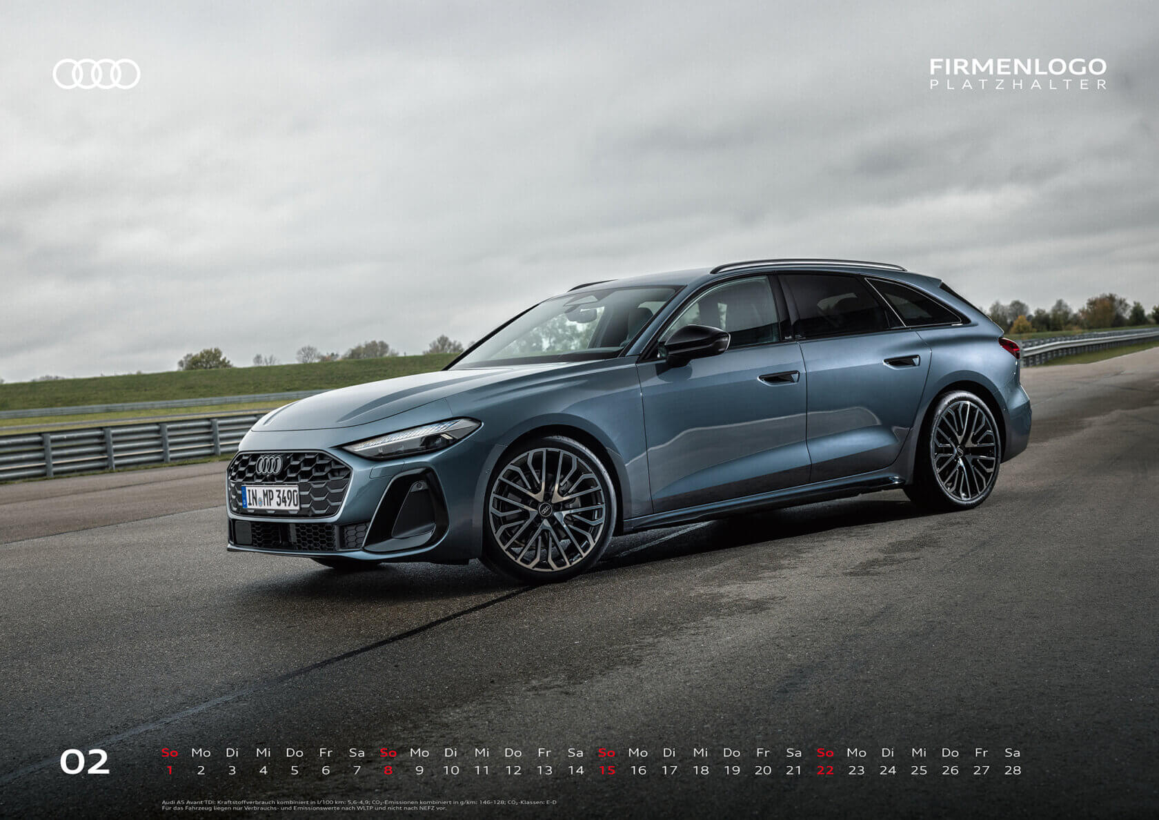 Audi Kalender 2026, DIN A2 – Bild 4