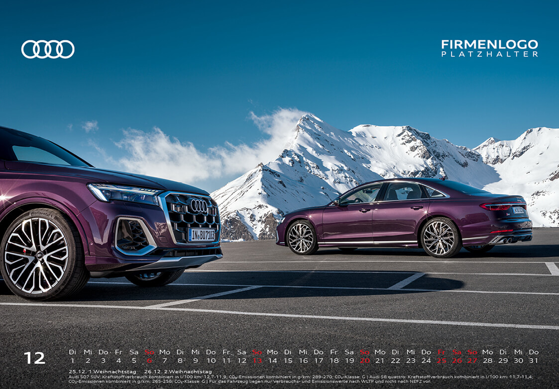 Audi Tischkalender 2026 – Bild 14
