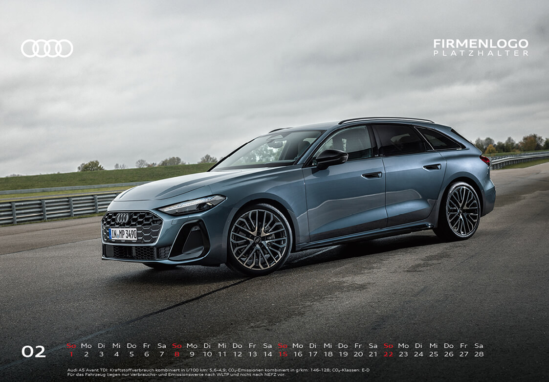 Audi Tischkalender 2026 – Bild 4