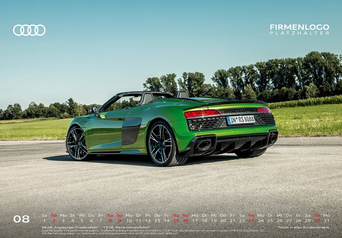 Audi Tischkalender 2026 – Bild 10